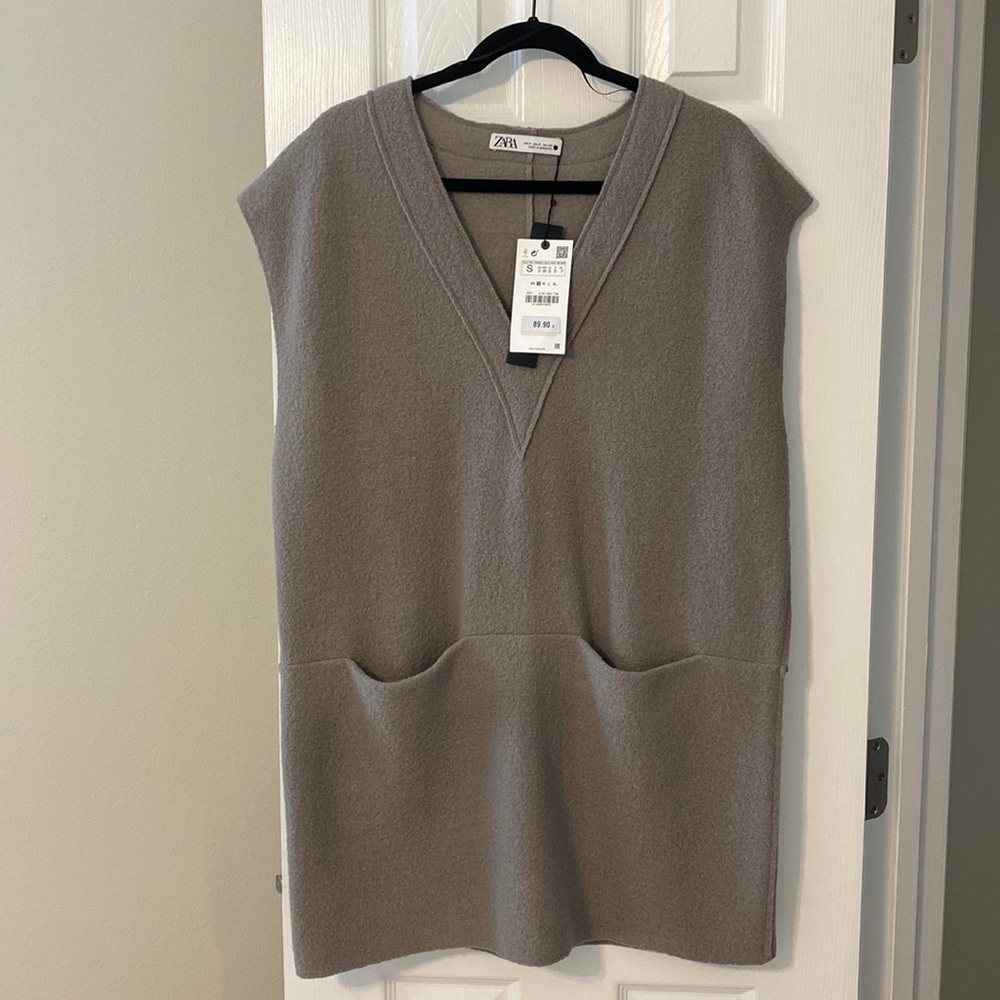ZARA knit oversized dress